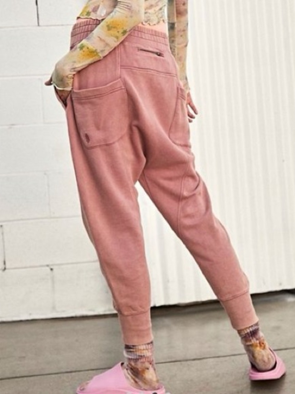 FP Movement June Bug Joggers - washed coral